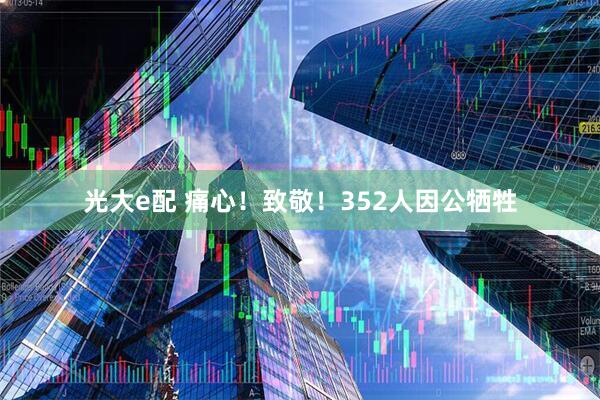 光大e配 痛心！致敬！352人因公牺牲